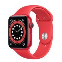 Apple Watch Series 6 GPS 44mm PRODUCT(RED) Aluminium Case with PRODUCT(RED) Sport Band (M00M3), Красный
