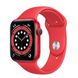 Apple Watch Series 6 GPS 44mm PRODUCT(RED) Aluminium Case with PRODUCT(RED) Sport Band (M00M3), Червоний